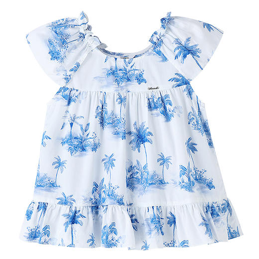 【实体店同款】女童短袖上衣夏季新款安奈儿童装AG521681 商品图6