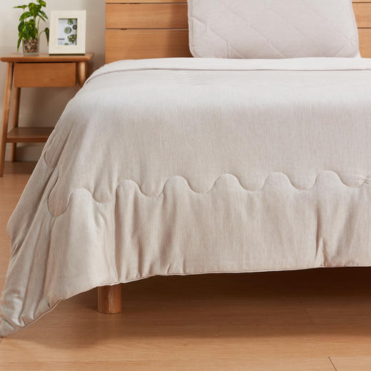 强冷感S2502 摩卡色床品系列 薄被/毛巾被/床垫/床罩/枕垫 单人/双人/特大双人 商品图2