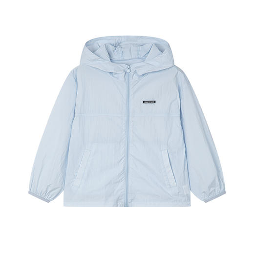 笛莎千与2025夏新款男女童户外轻量连帽防晒服外套 商品图4