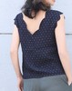 TYNVIE 经典V领背心-爱心花纹 商品缩略图4