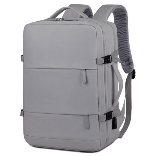 出游季！【可扩容双肩包，容量一切刚刚好~】双肩包大容量短途轻便出差 大学生书包行李包 笔记本电脑包旅行背包-QQ 商品图11