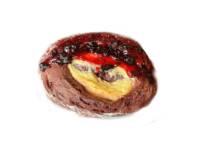 蓝莓桑葚乳酪包