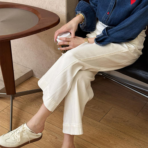 【不换不退】良木礼直筒牛仔裤（2321） 商品图1