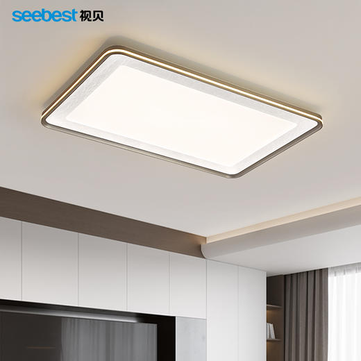 海恋长方-客厅灯-支持视贝智家 商品图1