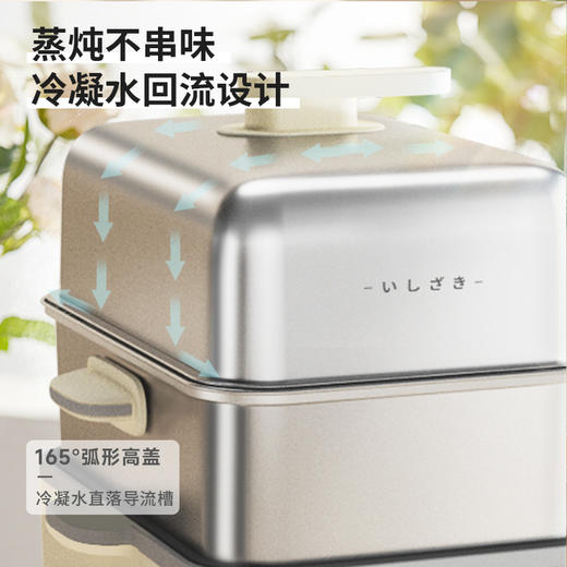 日本石崎秀儿电蒸锅SEP-ST1502 16L 商品图4