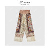 03-5潘依绣丁丁宠粉天丝苎麻民族风轻薄松紧腰休闲裤 W-62990 商品缩略图1