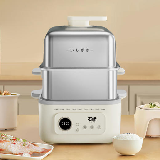 日本石崎秀儿电蒸锅SEP-ST1502 16L 商品图0