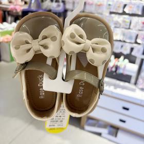 潮儿公主小黄鸭时尚儿童鞋（黑色、卡其色可选）（21-25）