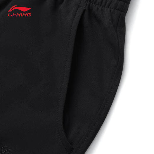 李宁运动潮流系列女子直筒冰感舒适吸湿排汗宽松卫裤AKLV200【库存有限，如无货将做退款，介意慎拍！】 商品图4