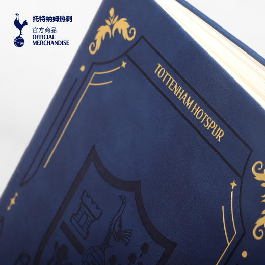 【官方正版】托特纳姆热刺俱乐部 |  新款深蓝复古笔记本烫金印花 商品图2