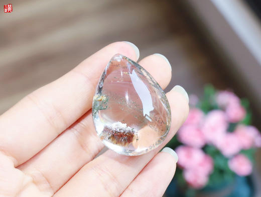 【幽梦】绿幽灵水晶吊坠 配精美挂绳 商品图6