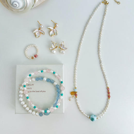 【买2送1】MS Lemuguet天然淡水珍珠首饰｜多款可选，精致耐看 商品图0