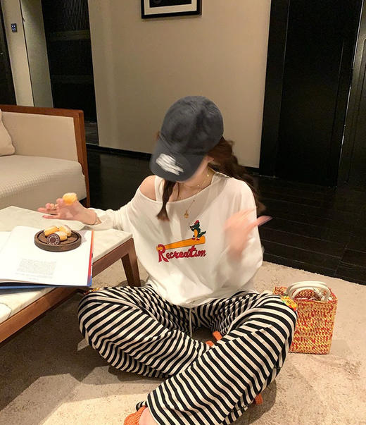 卡通两件套 t恤背心套装 商品图4