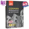 【中商原版】Collins Gem Phrasebook & Dictionary - German (4th edition) 柯林斯袖珍德语短语和词典 英文原版  Collins 商品缩略图0