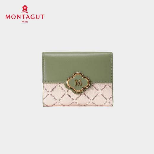 梦特娇2025时髦优雅PVC印花女式钱包卡包 商品图0