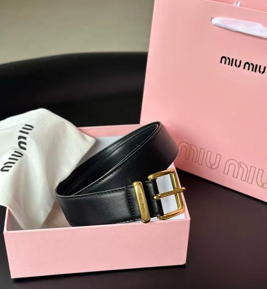 Miu家代工厂双面牛皮腰带带礼盒 商品图12