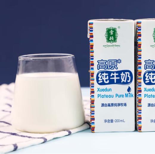 雪顿高原纯牛奶无菌砖200ml*12瓶 商品图3