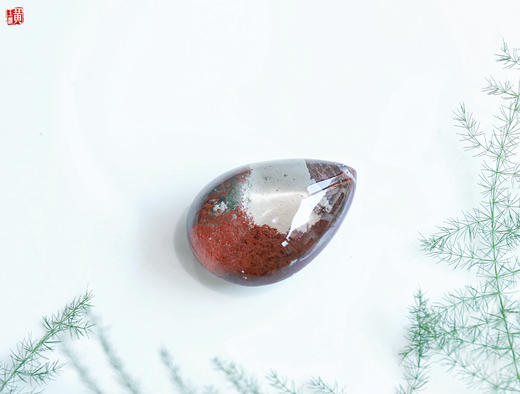 【朱颜灵纱】红幽灵水晶吊坠 配精美挂绳 商品图3