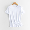 高端牛货！2025凉感真丝丝光棉上衣基础款桑蚕丝正肩防晒面膜短袖T恤女款！ 商品缩略图7