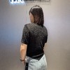 NC圆领字母图案不规则下摆短袖毛衫50308夏季020592012258 商品缩略图1
