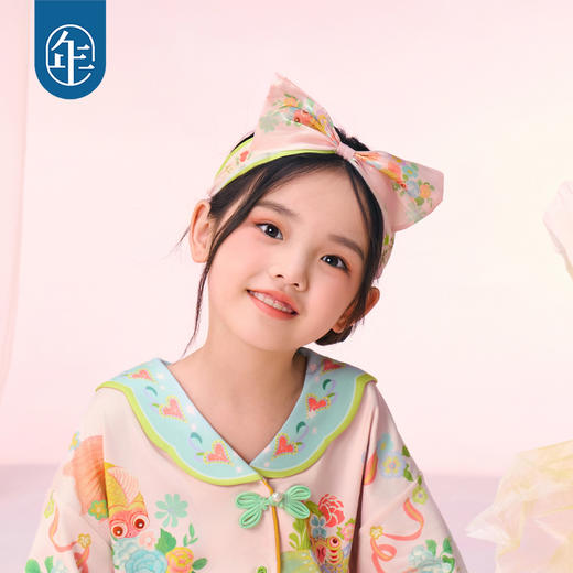 【年衣】2025女童发带儿童发饰头饰头箍发卡新中式发饰金玉年年发带 商品图3