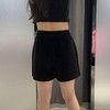 MZ全松紧腰双口袋短裤（黑）夏季952010300321 商品缩略图1