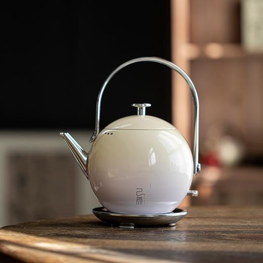 【高颜值烧水壶】己颜2025新款烧水壶泡茶专用小型家用高颜值304不锈钢电热水壶 商品图1