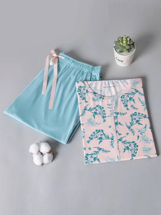 【经典莫代尔】SCHIESSER德国舒雅女士莫代尔短袖七分裤套装31/24797H 商品图3