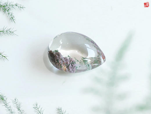 【烬影】绿幽灵水晶吊坠 配精美挂绳 商品图1