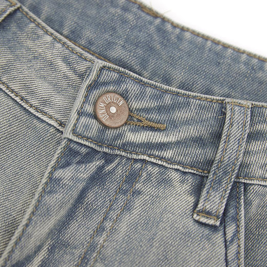 【新品上新】HX 夏季水洗萝卜牛仔长裤Z201520009101 商品图4