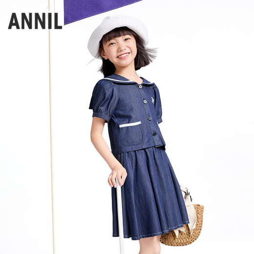 【实体店同款】女童套装夏季新款安奈儿童装AG521707 商品图2