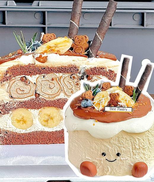 蕉糖可丽卷蛋糕（Jellycat） 商品图0