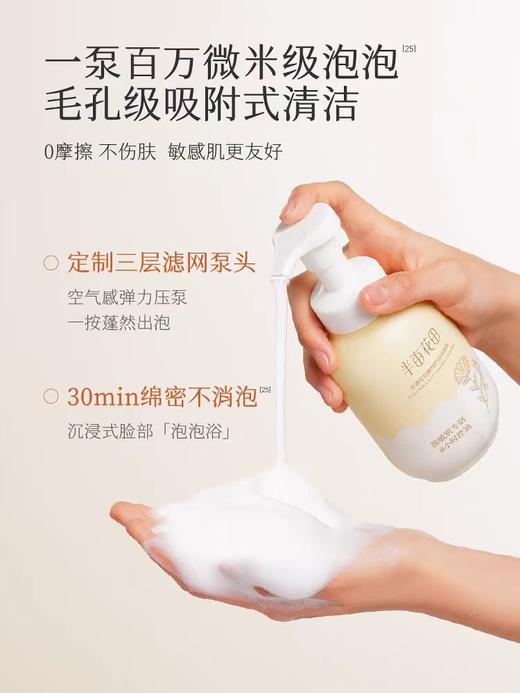 半亩花田氨基酸洁面慕斯泡沫洗面奶300g 商品图0