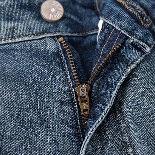 【断码清仓】HX 春秋季水洗萝卜牛仔长裤字母点缀S201511059101 商品图10