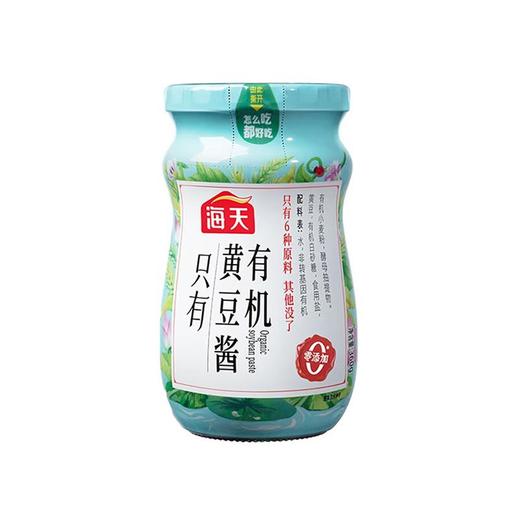 海天有机黄豆酱 360g/瓶 商品图0