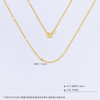 【限时克减150元】足金999 5G黄金满天星17-18寸调节肖邦间筒项链(AG5GXL00018-1)预售产品下单后不退款不退货不换货不补差价 商品缩略图3