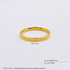 【限时克减150元】足金999 5G黄金空心固口戒指仿钻圈戒固口圈戒（面宽约1.8-2.2mm)(AG5GJZ00258)（预售产品下单后不退款不退货不换货不补差价） 商品缩略图3