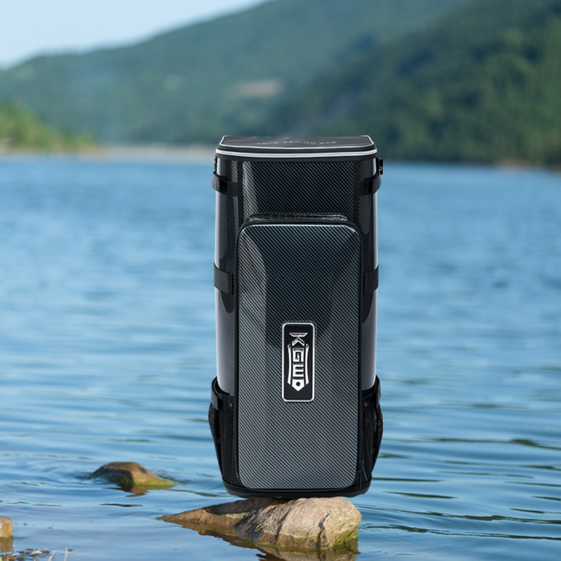 空钩悟道二代硬壳全折叠椅包 小巧轻便双肩包加厚防水钓鱼收纳包