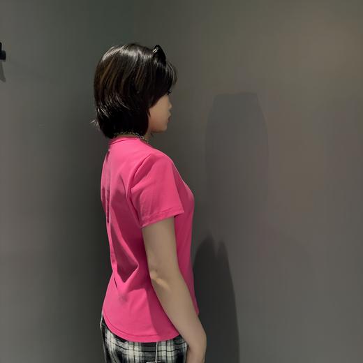 MZ圆领净版百搭短袖T恤（红白黑）夏季952010200321 商品图2