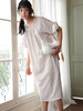 （小眠专属）KEMU棉纱花苞睡裙 | 花苞领设计，褶皱立体蓬松，修饰脖颈线条，慵懒不失精致 商品缩略图4