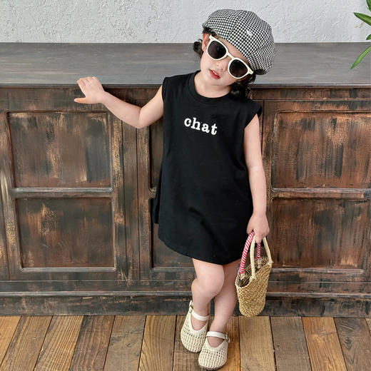 【39.9元/件】儿童纯棉连衣裙女童夏季运动裙休闲裙 商品图4