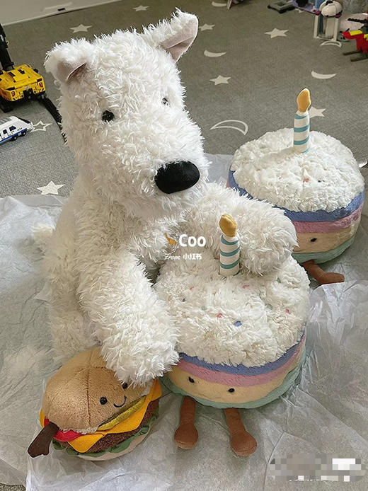 外贸正品 JELLYCAT 狗系列 门罗苏格兰梗 西高地狗狗 玩偶 毛绒公仔 23cm高 商品图9