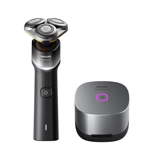 PHILIPS飞利浦蜂巢X紫外线杀菌款快充肌能舒缓科技剃须刀（X5102） 商品图1