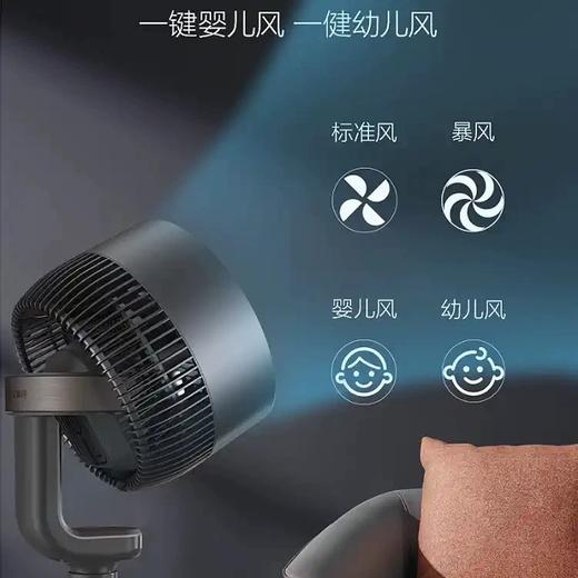 【直送到家】艾美特循环扇FA23-RDI87 直流变频 节能静音 商品图1