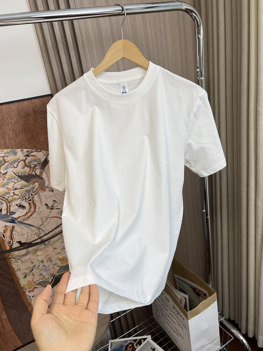 索罗娜面料！速干防晒凉感！2025夏季多色情侣款纯色运动休闲短袖T恤！ 商品图9