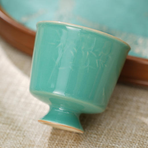 竹小茶丨竹间韵影 茶具套组 商品图4