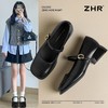 ZHR则则方头玛丽珍鞋女2025新款法式温柔单鞋复古小皮鞋浅口女鞋 商品缩略图2