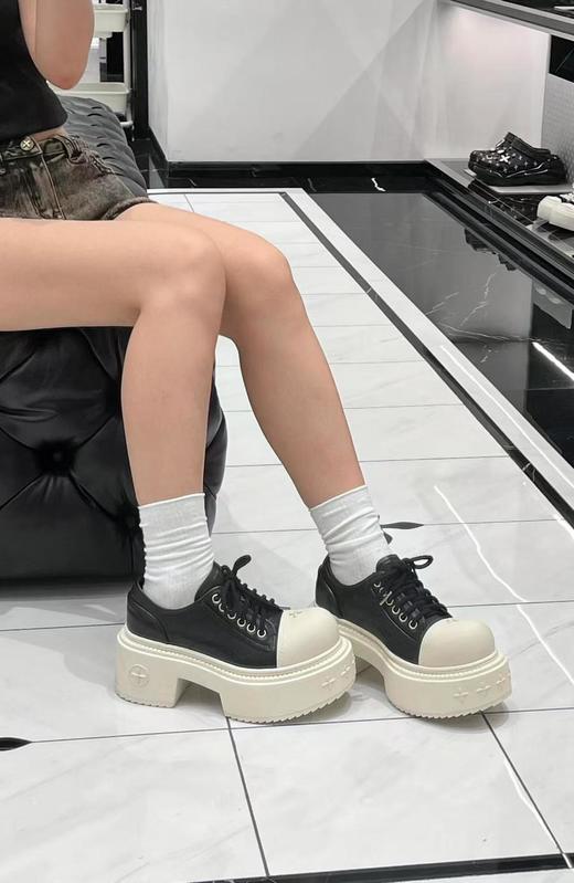 SMFKTide2025春夏最新王炸爆款厚底十字花休闲鞋（HC） 商品图12