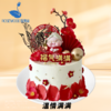 8英寸老爸•老妈•祝寿系列动物奶油长辈生日蛋糕（15选1） 商品缩略图11