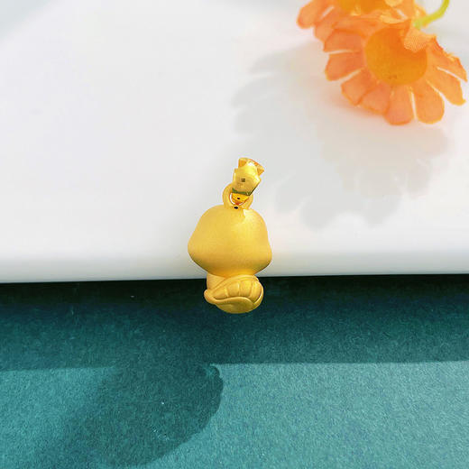 【限时7.5折】【定价黄金】足金 #蛇年新品 #生肖 【精品】3D硬金空心咬福蛇宝宝吊坠(AR3DDZ00222)（预售产品下单后不退款不退货不换货不补差（预售产品下单后不退款不退货不换货不补差 商品图1